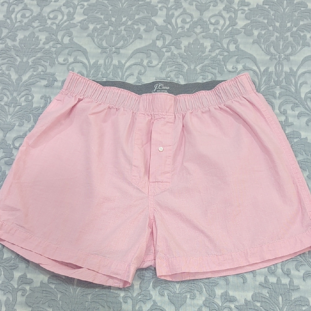 J.Crew Pink Boxer Shorts Size Medium